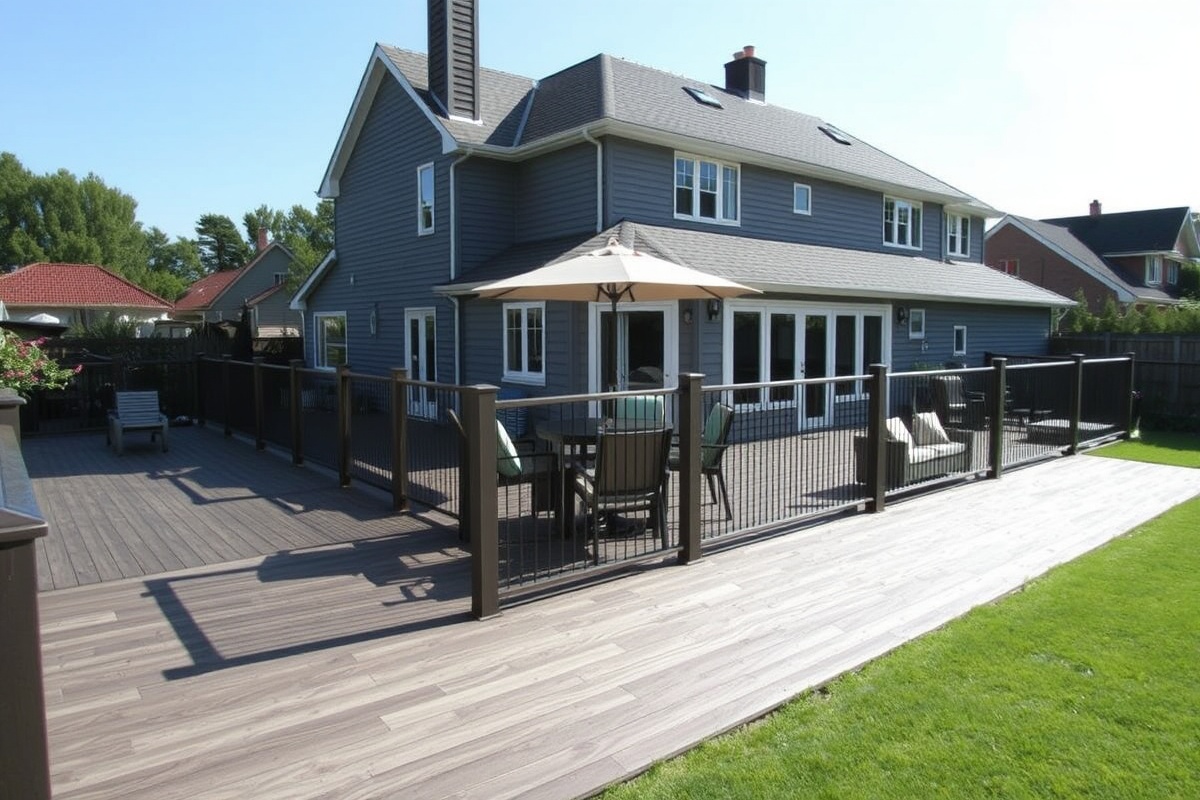 composite decking material for sale
