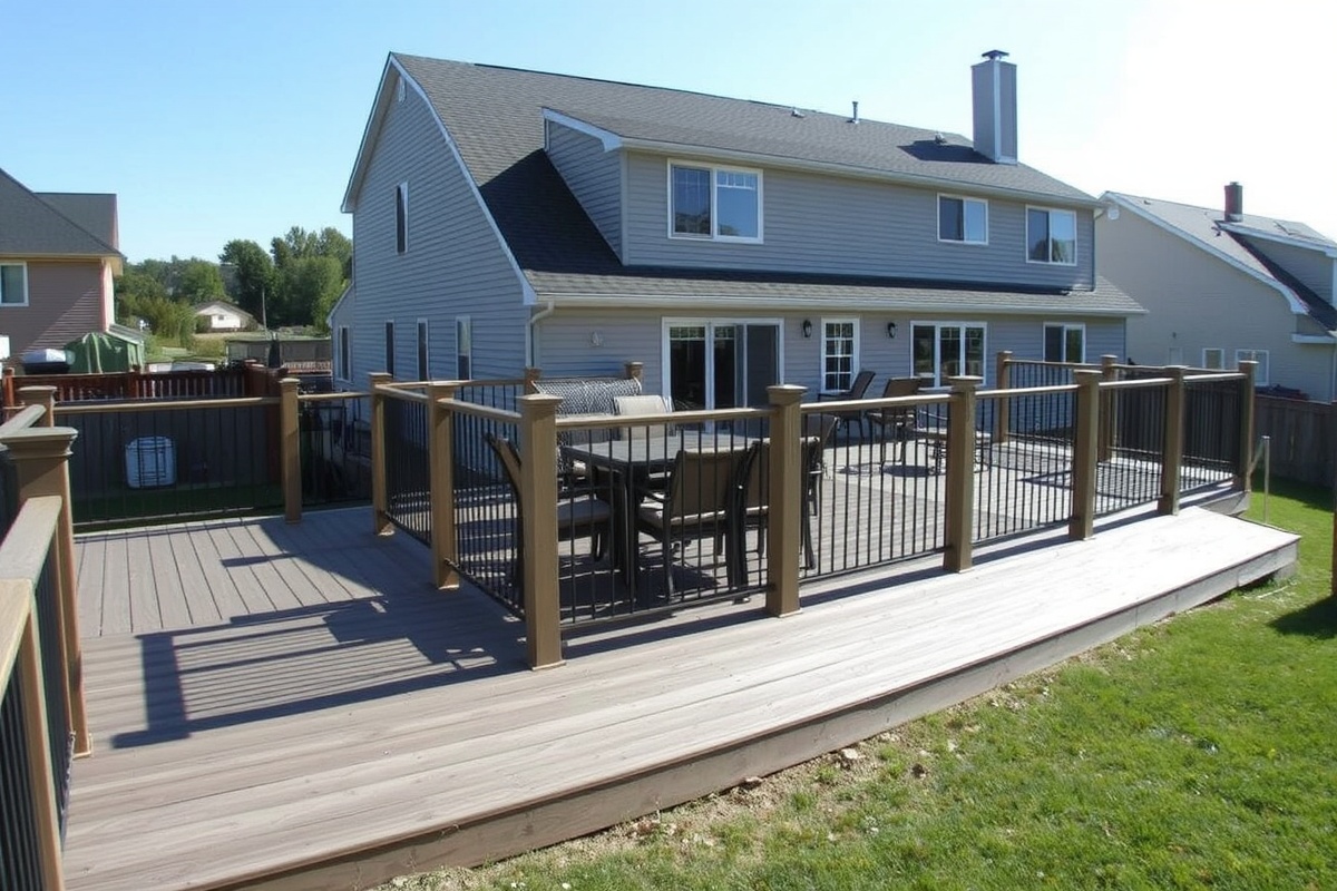composite decking on top of existing deck