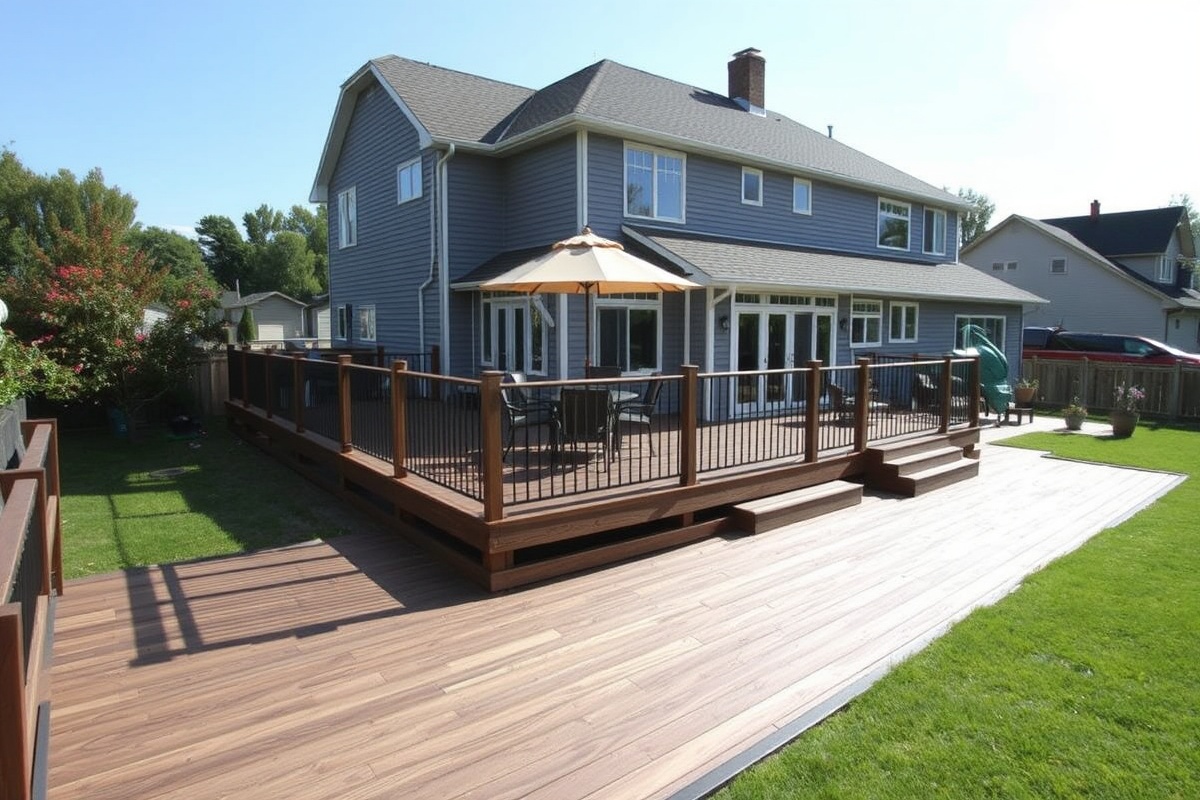 composite decking patterns