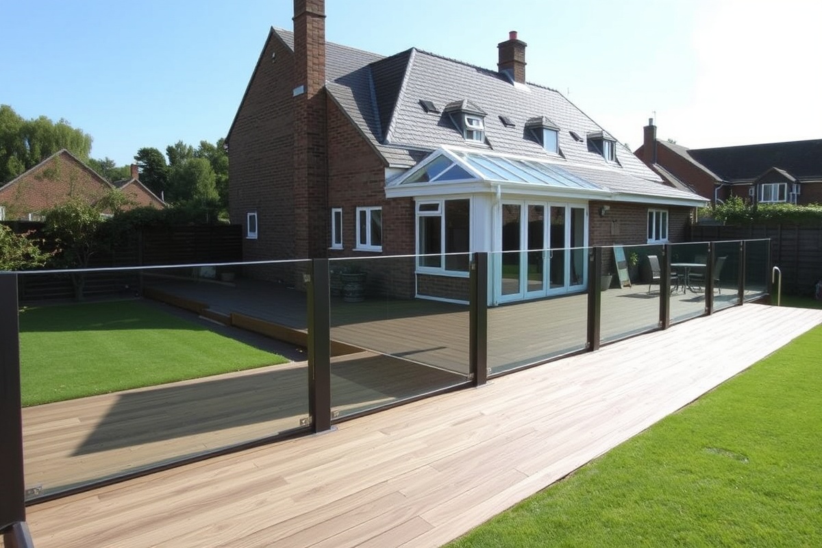 composite decking per m2