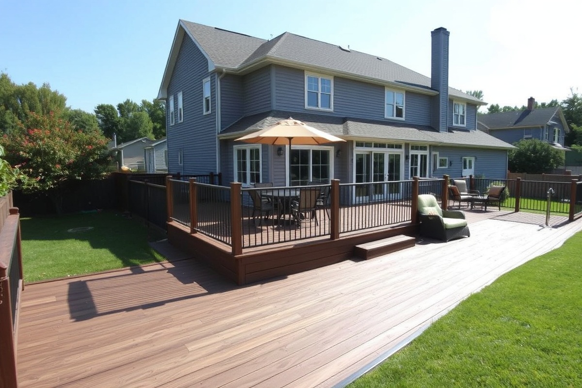 composite decking per square foot