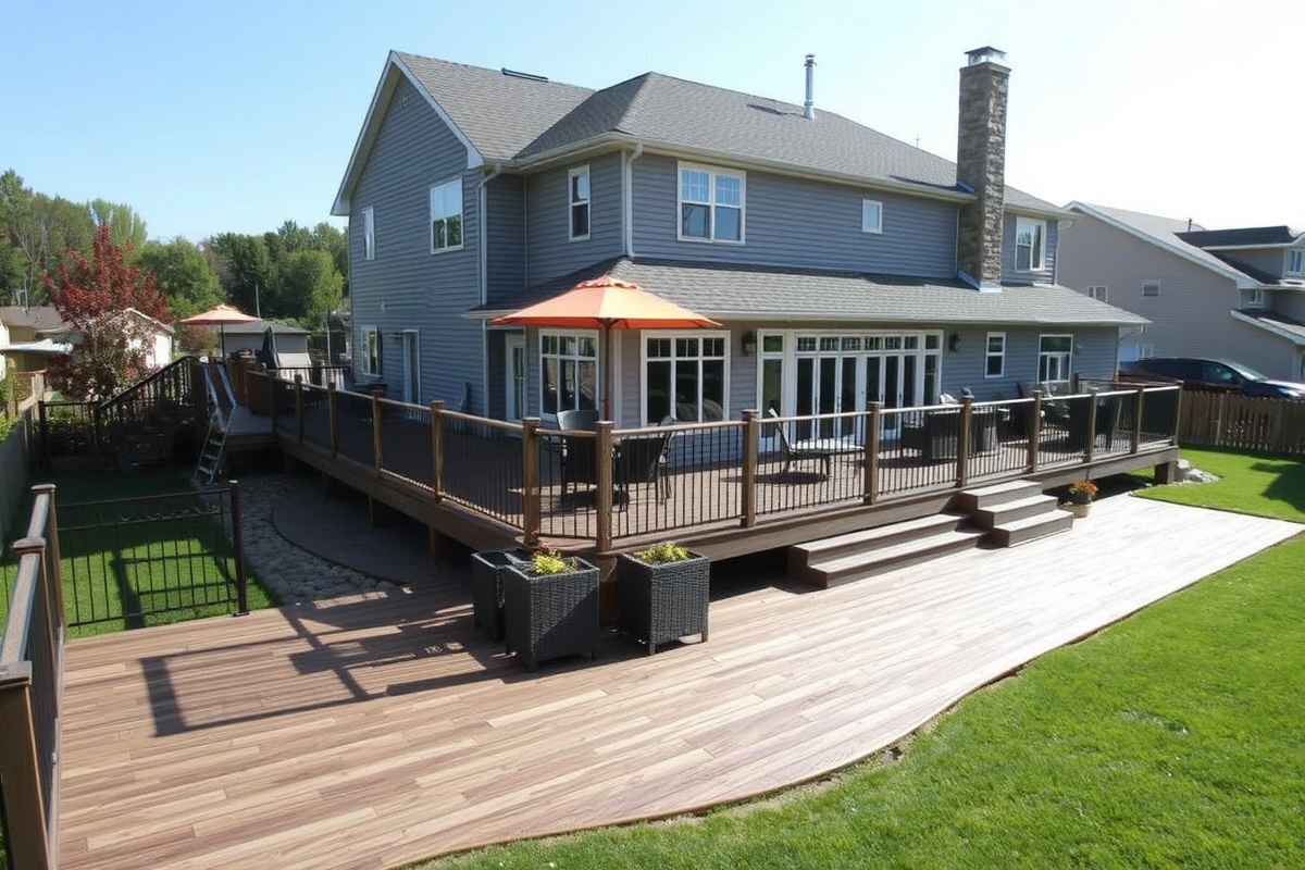 composite decking pics