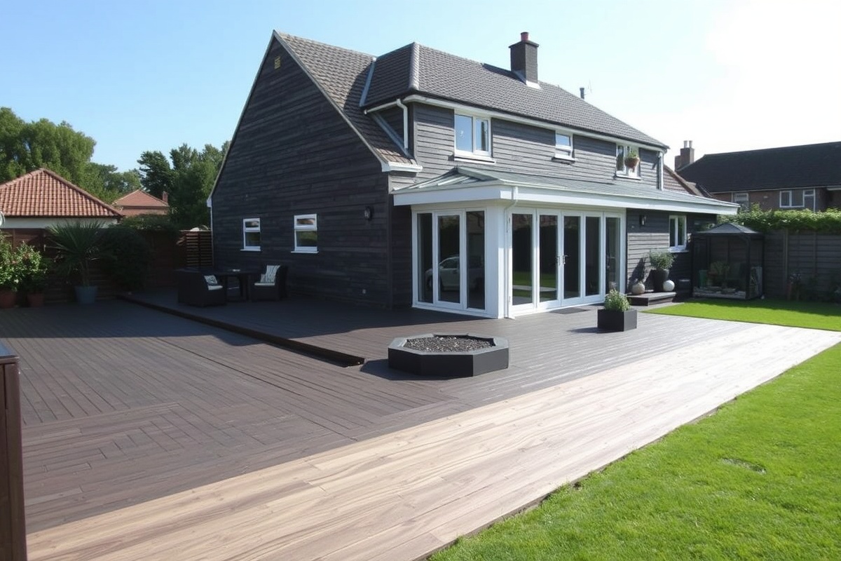 composite decking plastic boards