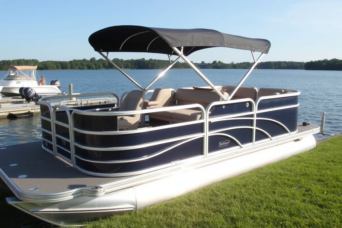 composite decking pontoon boat