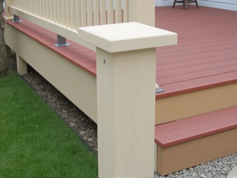 composite decking post caps