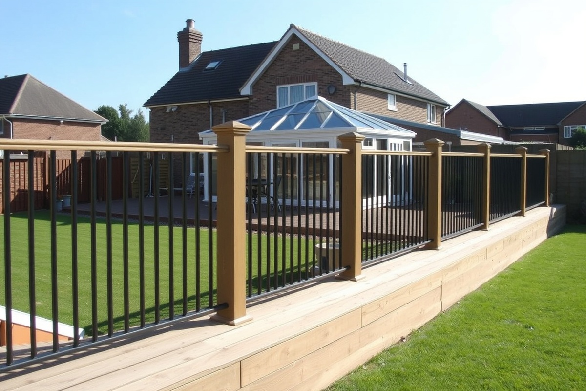 composite decking posts uk