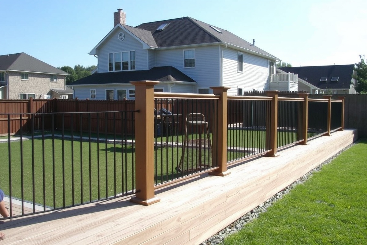 composite decking posts