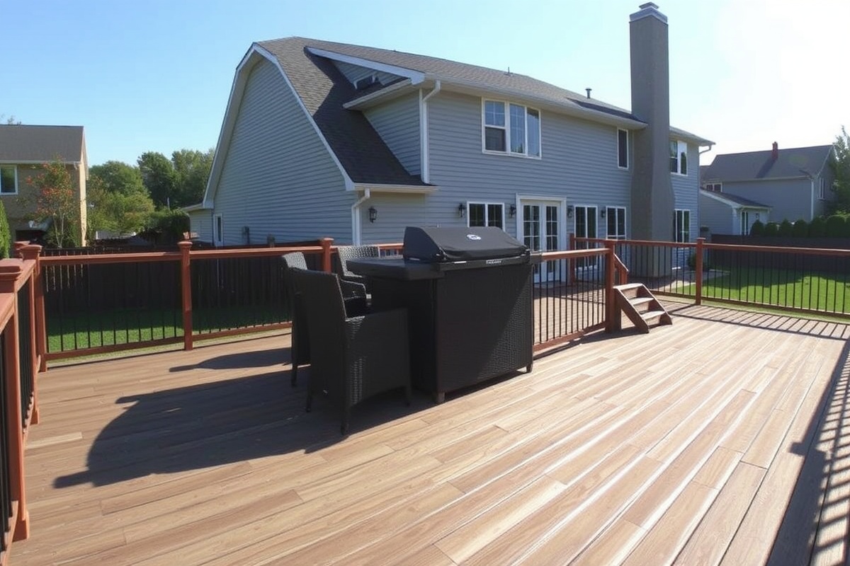 composite decking power washing