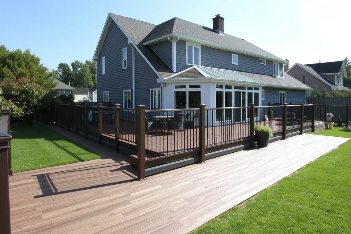 composite decking price per square meter