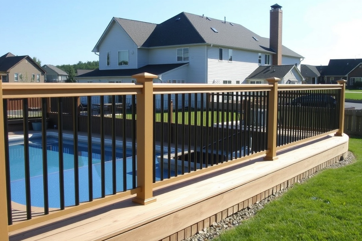 composite decking rail kit