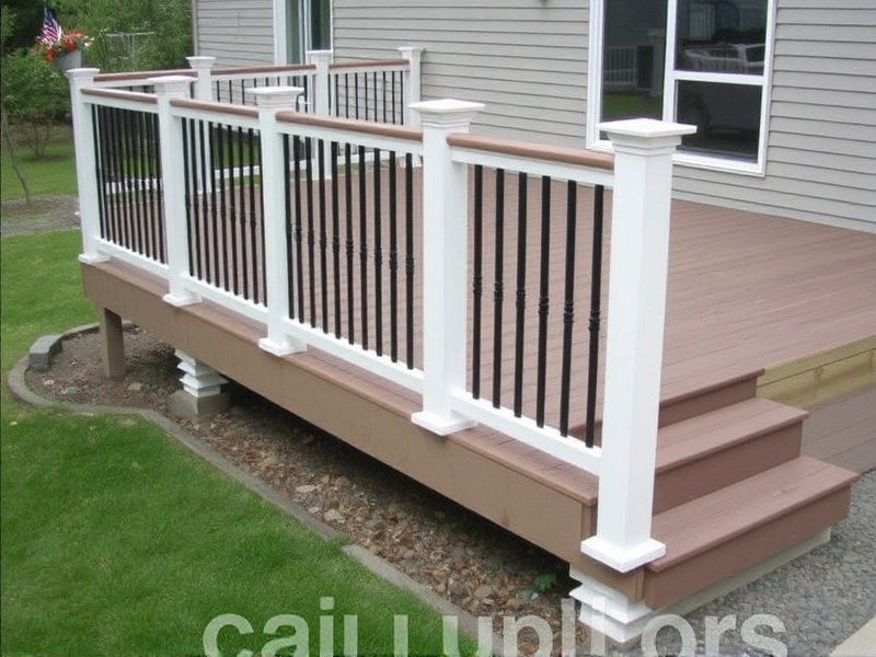 composite decking rails