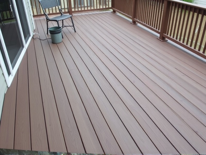 composite decking refinishing