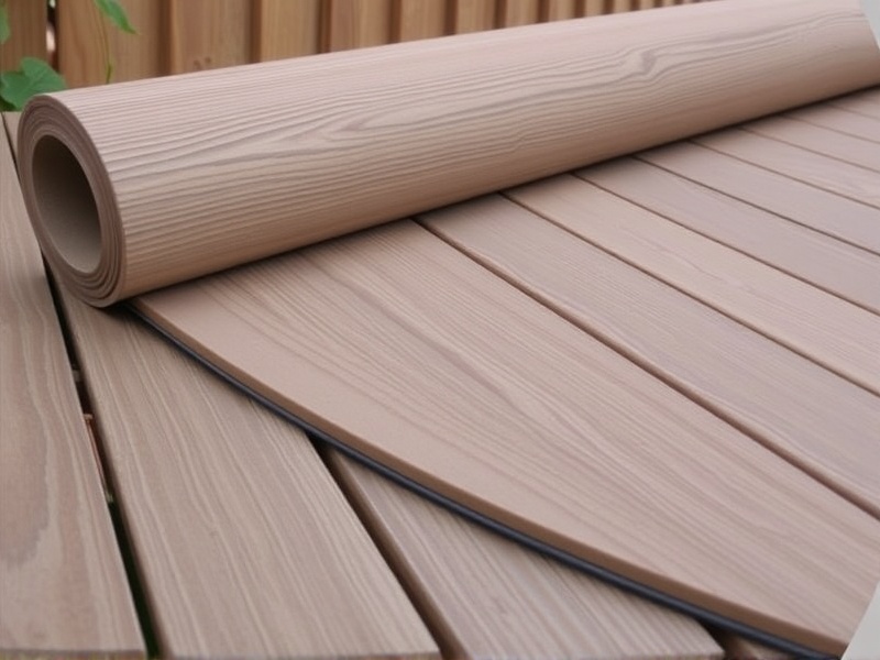 composite decking rolled