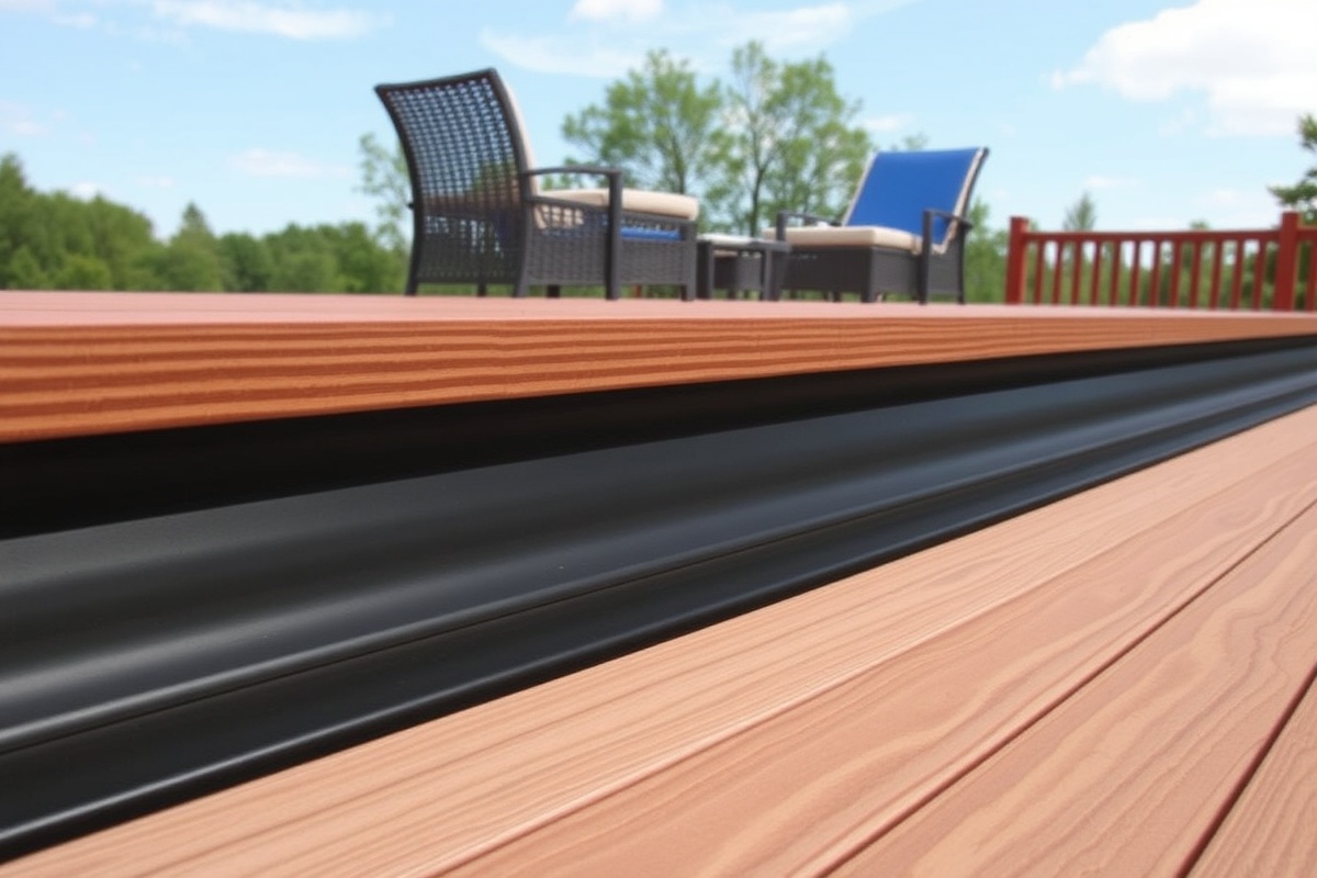 composite decking rubber seal