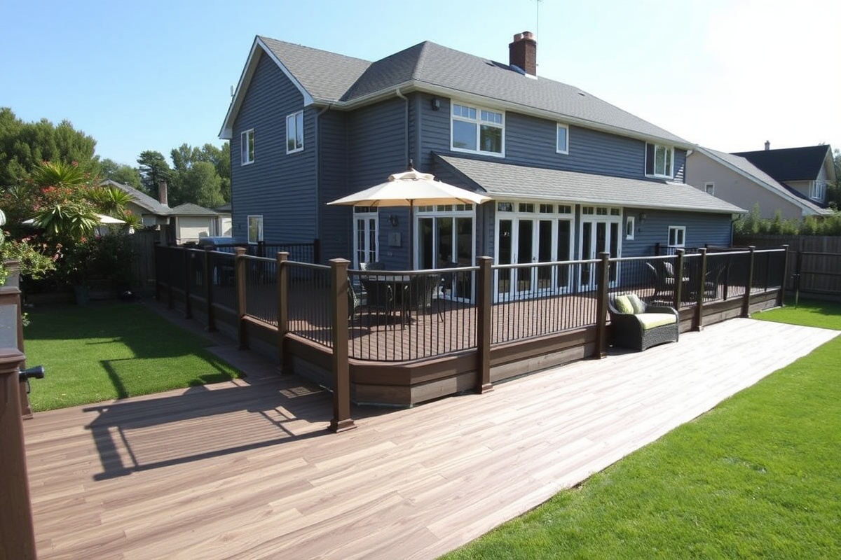 composite decking sizes