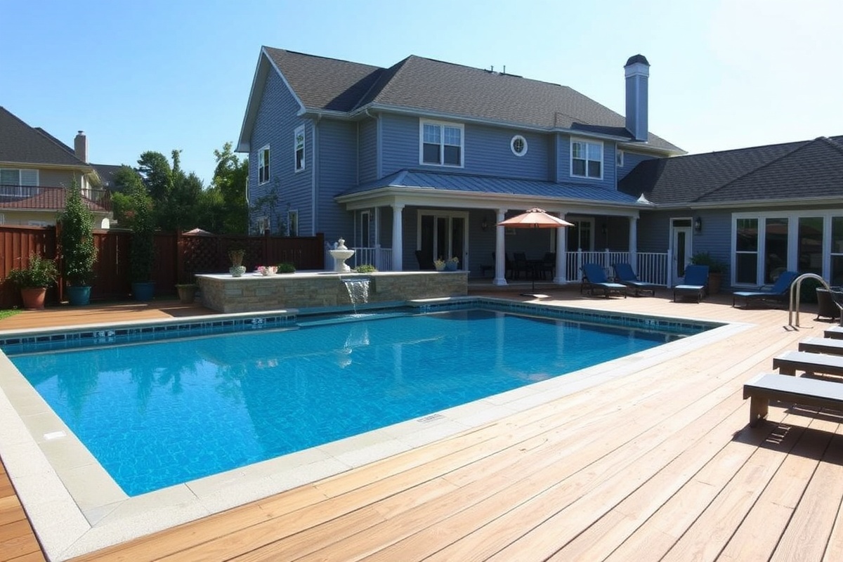 Composite Decking Solutions: Enhancing Pool Decks