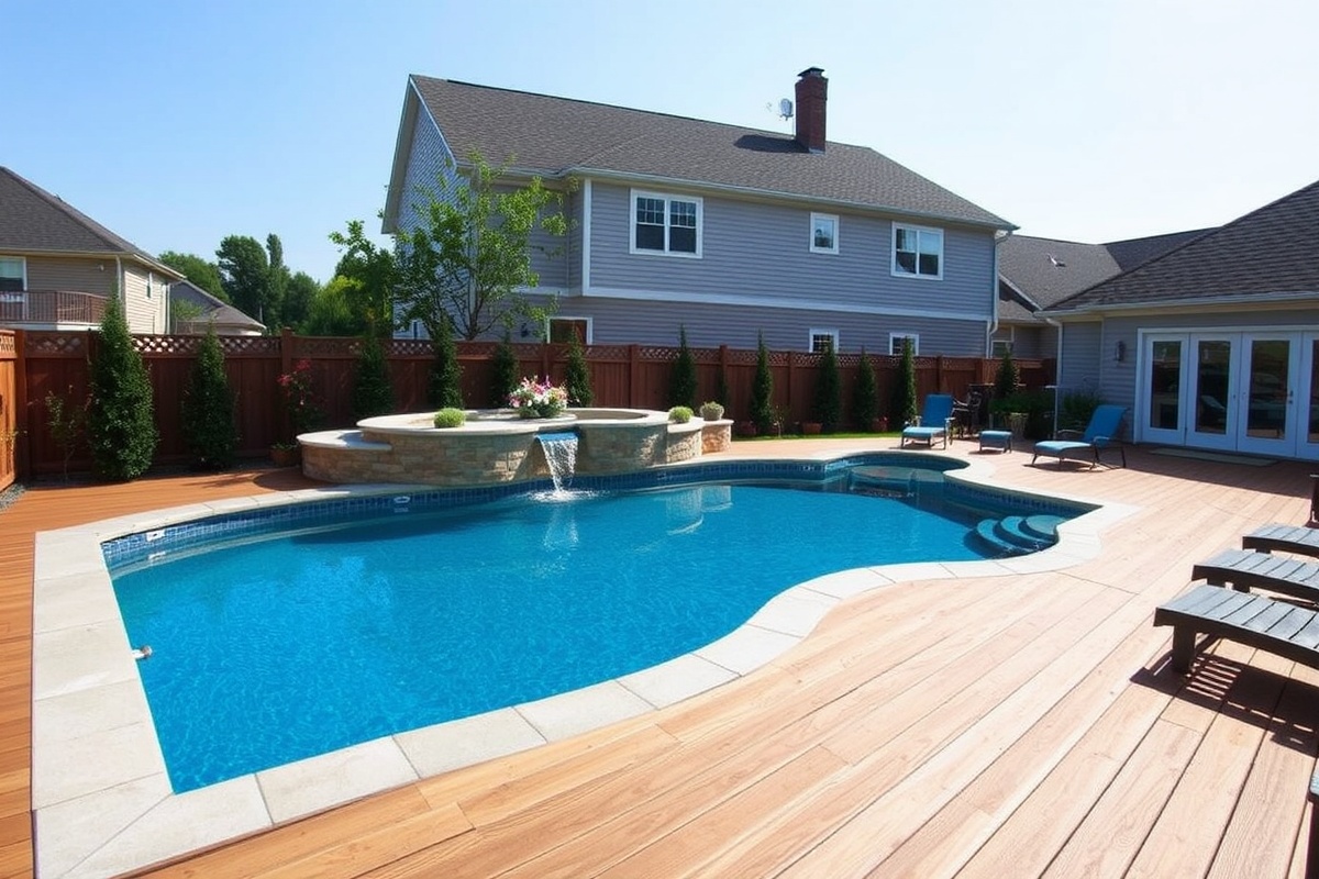 Composite Decking Solutions for Poolside Aesthetics