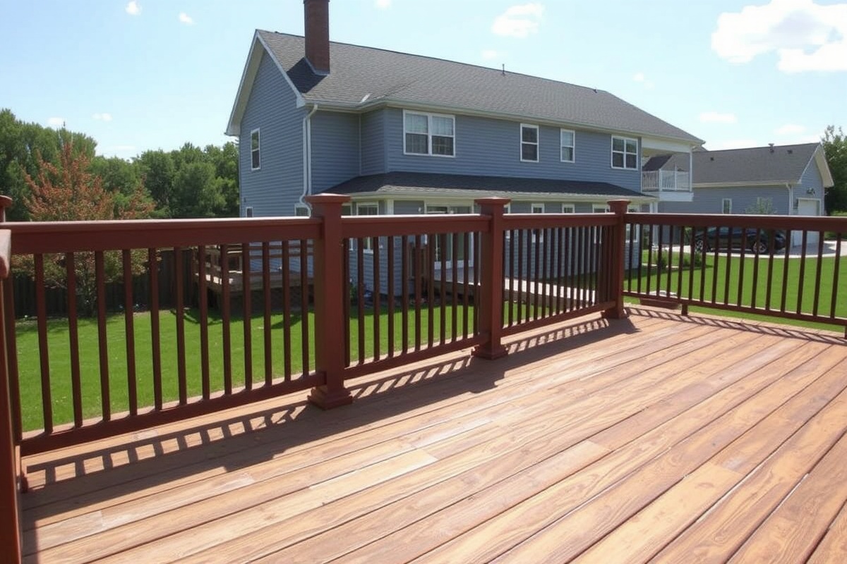 composite decking stain