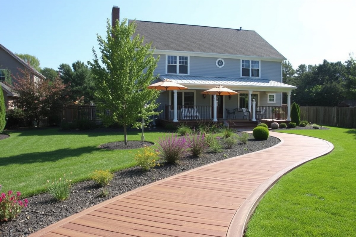 Composite Decking Walkway: A Low-Maintenance Solution