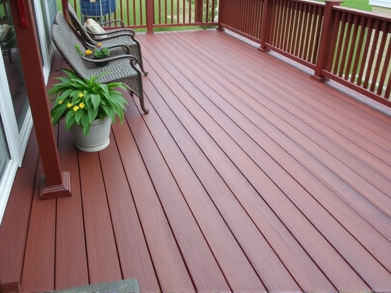 composite mahogany decking