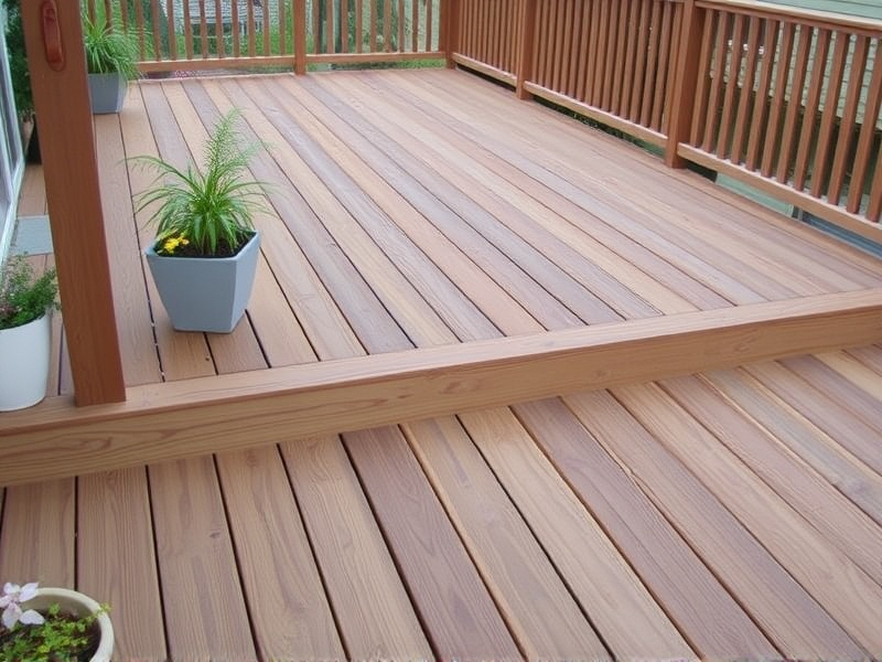 composite man made decking boards