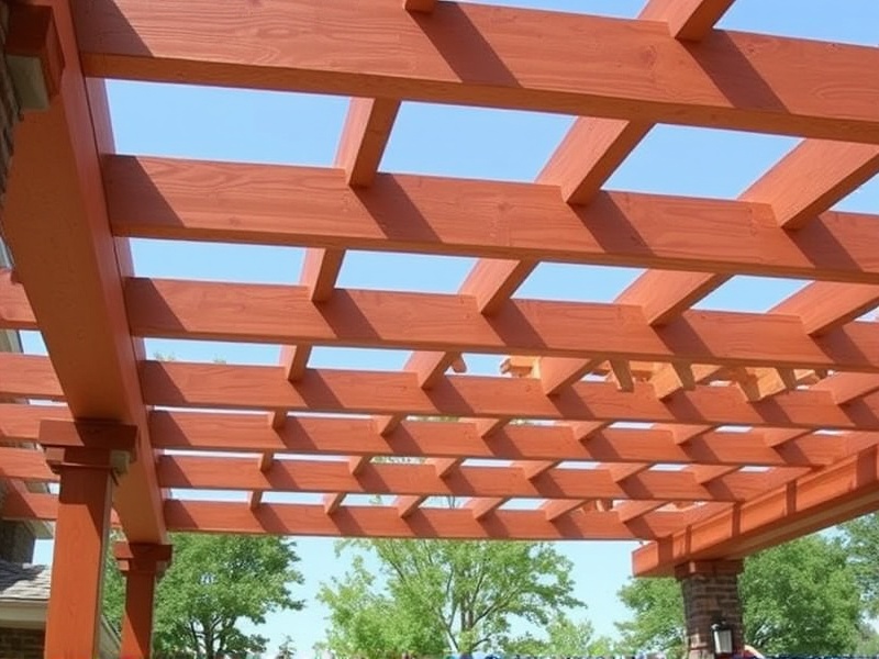 composite pergola beams