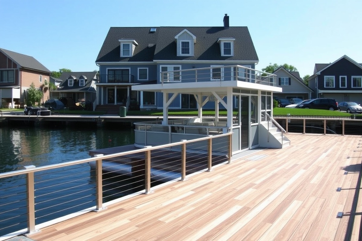Composite Pontoon Decking: A Sustainable Choice