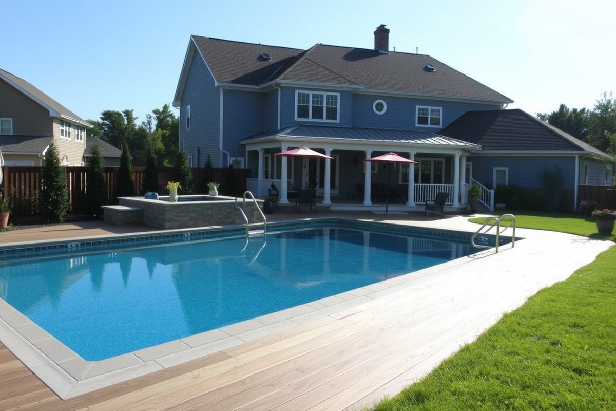 composite pool decking