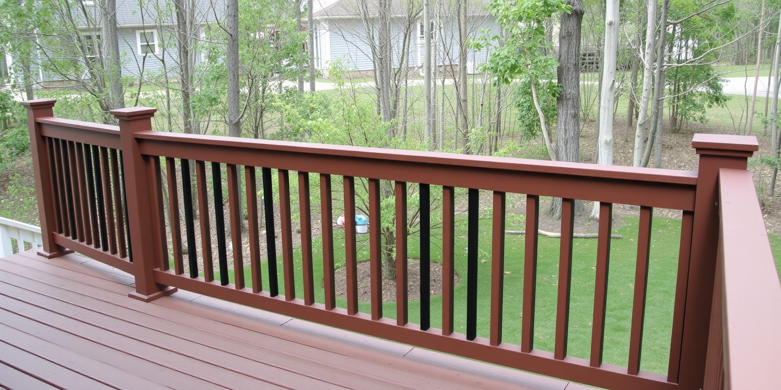 composite rails for decking