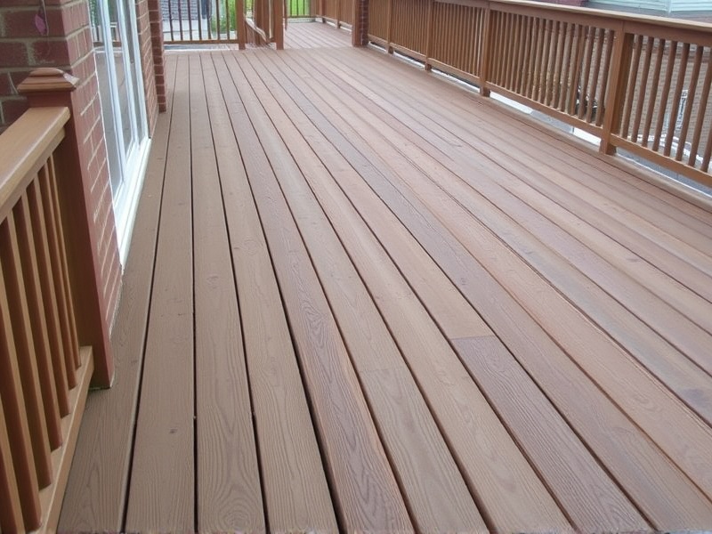 composite railway sleeper decking