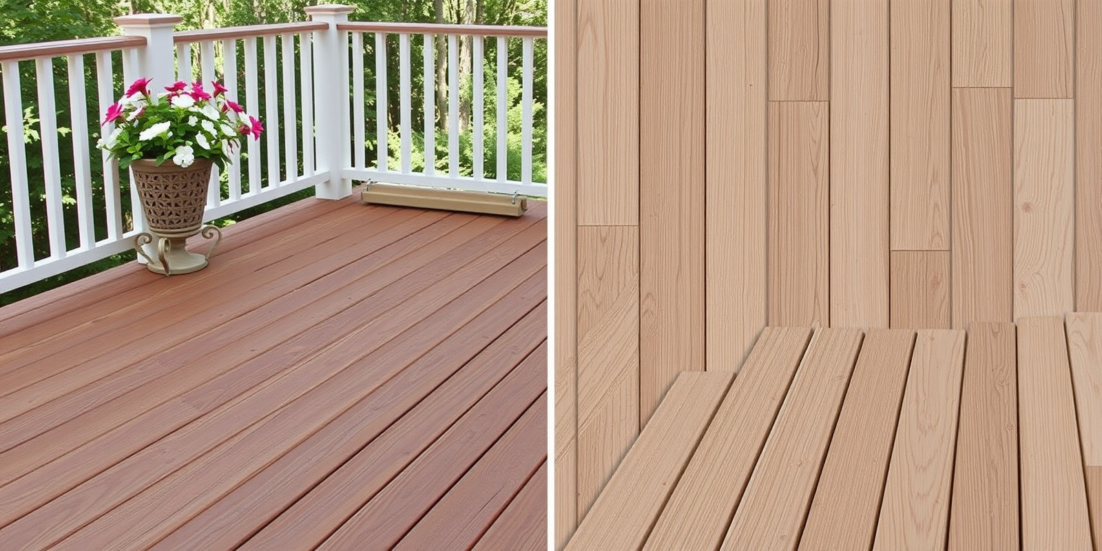 composite vs wood decking