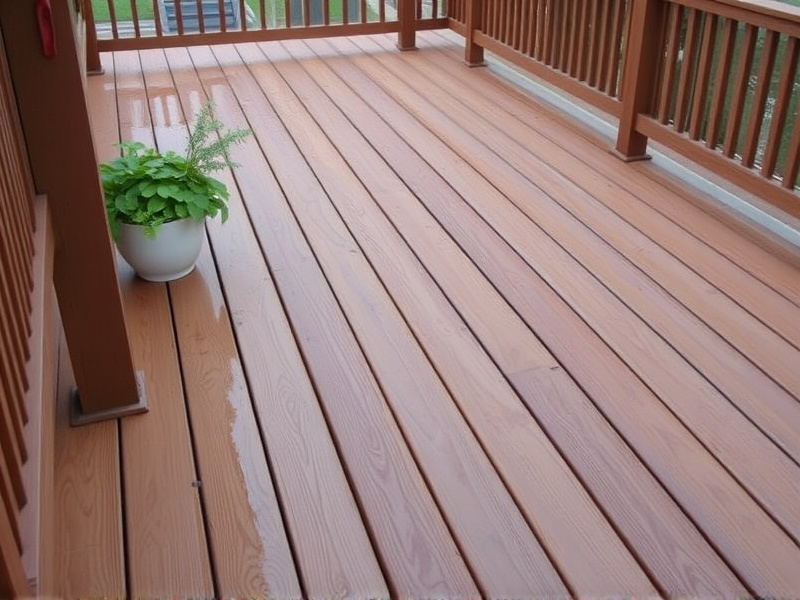 composite wood decking treatment