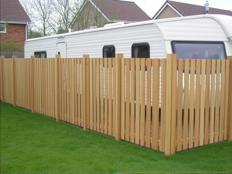 Composite Wood Fencing: A Modern Solution for Caravan Security