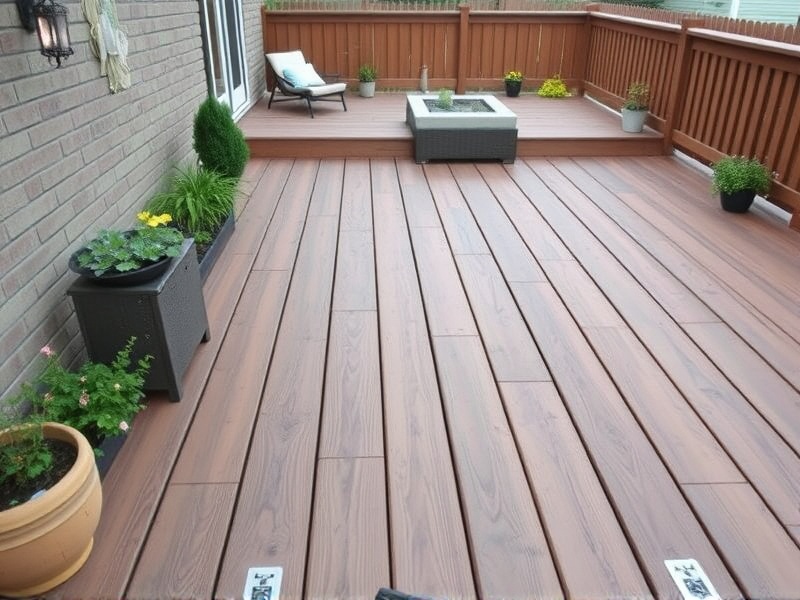 concrete to composite decking