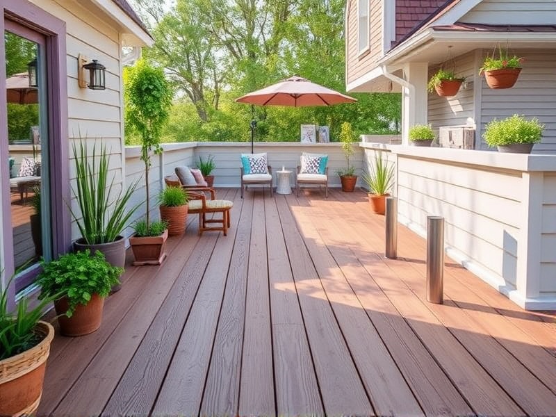Consumer interest in WPC decking with new aesthetics