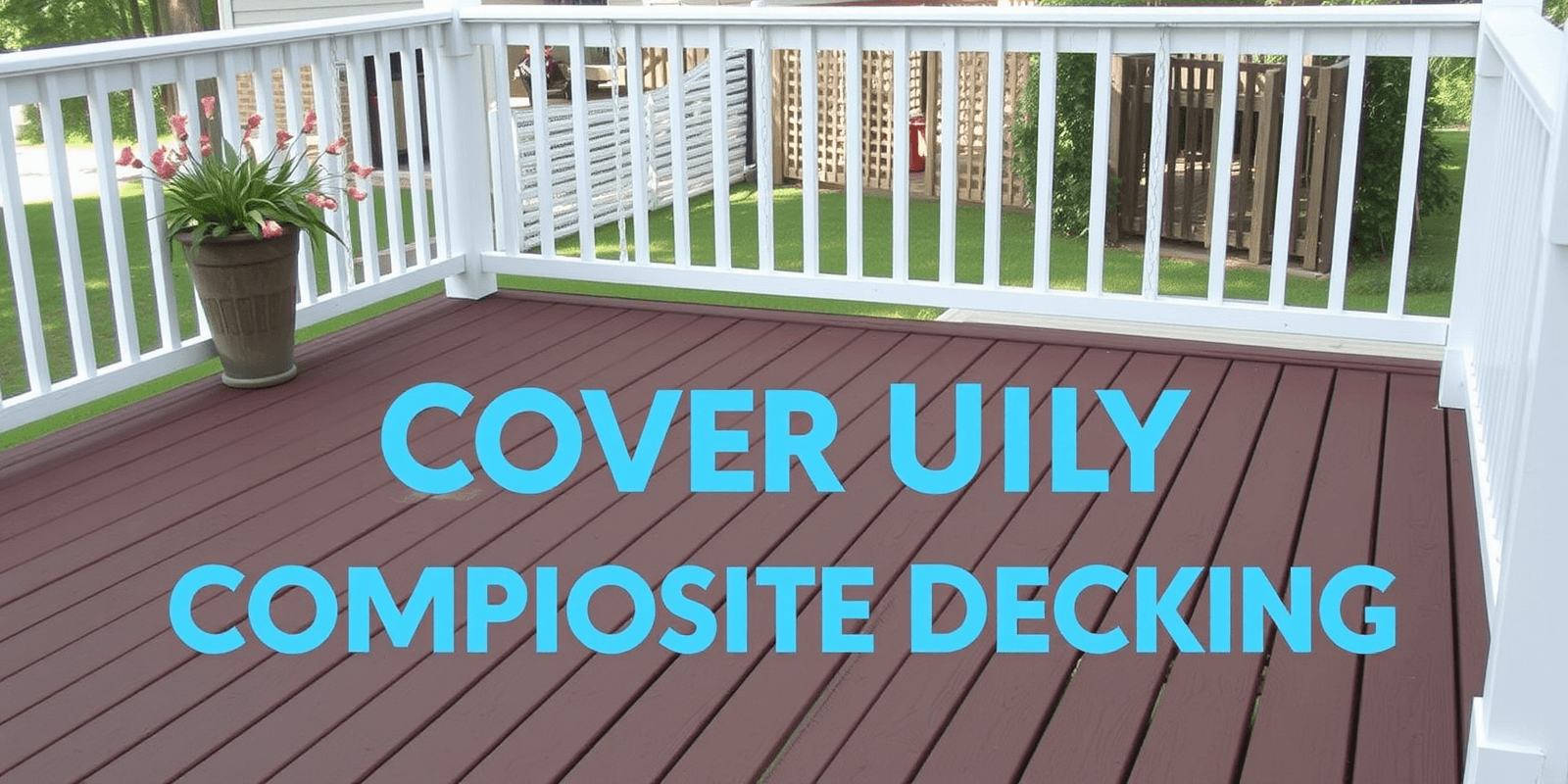 Covering Ugly Composite Decking: Easy DIY Solutions