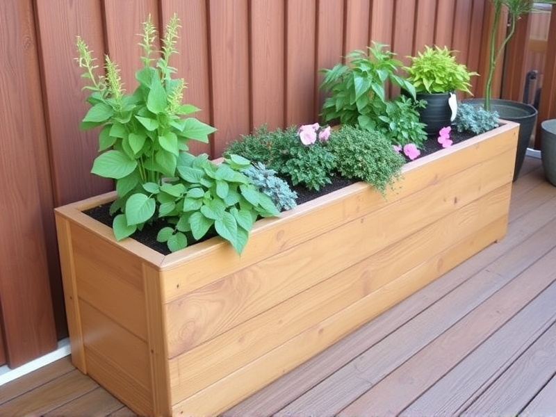 Creative DIY Decking Planters: Add Greenery Without Breaking the Bank