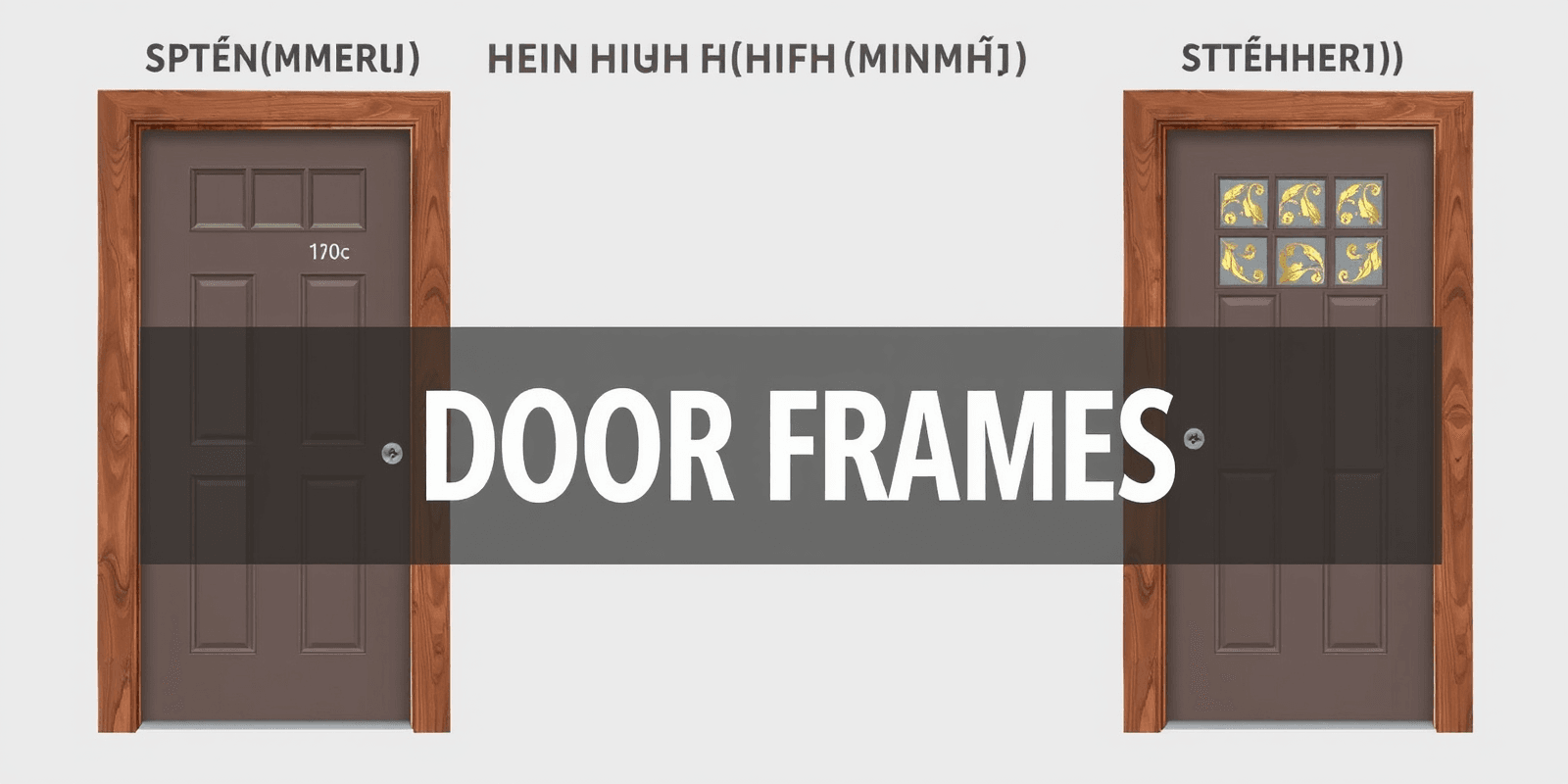 Customizing Your Home with WPC Door Frames: Size Considerations