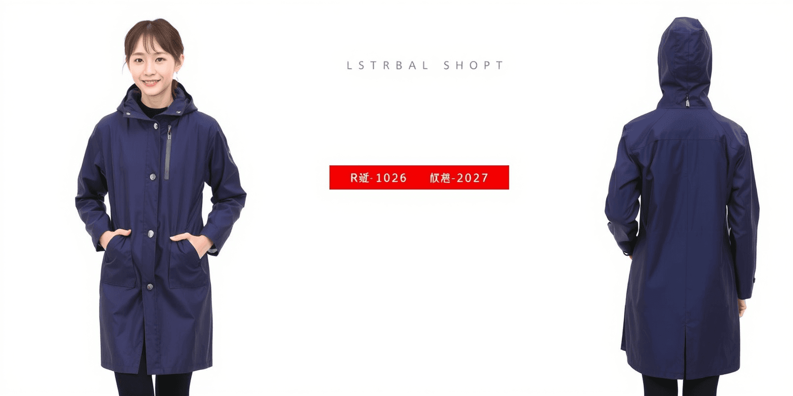 daily style rain coat r-1066 wpc
