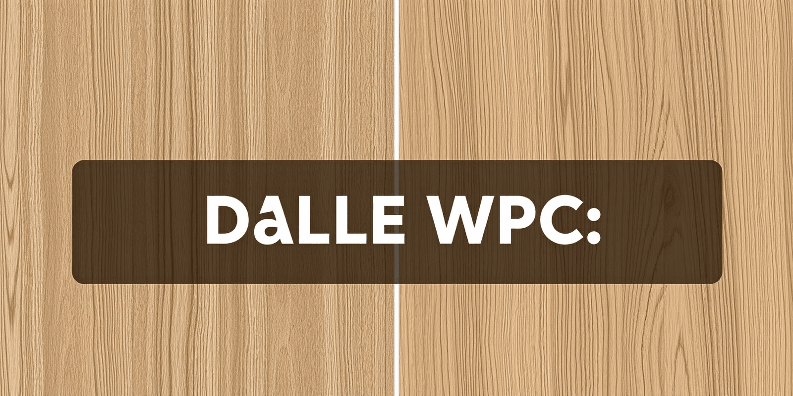 Dalle WPC vs Traditional Wood: Which is Better?