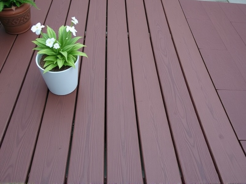dark brown composite decking boards