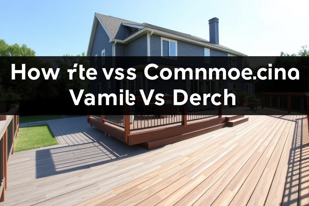 Deciding Between Composite and Wood Decking: A Cost Analysis