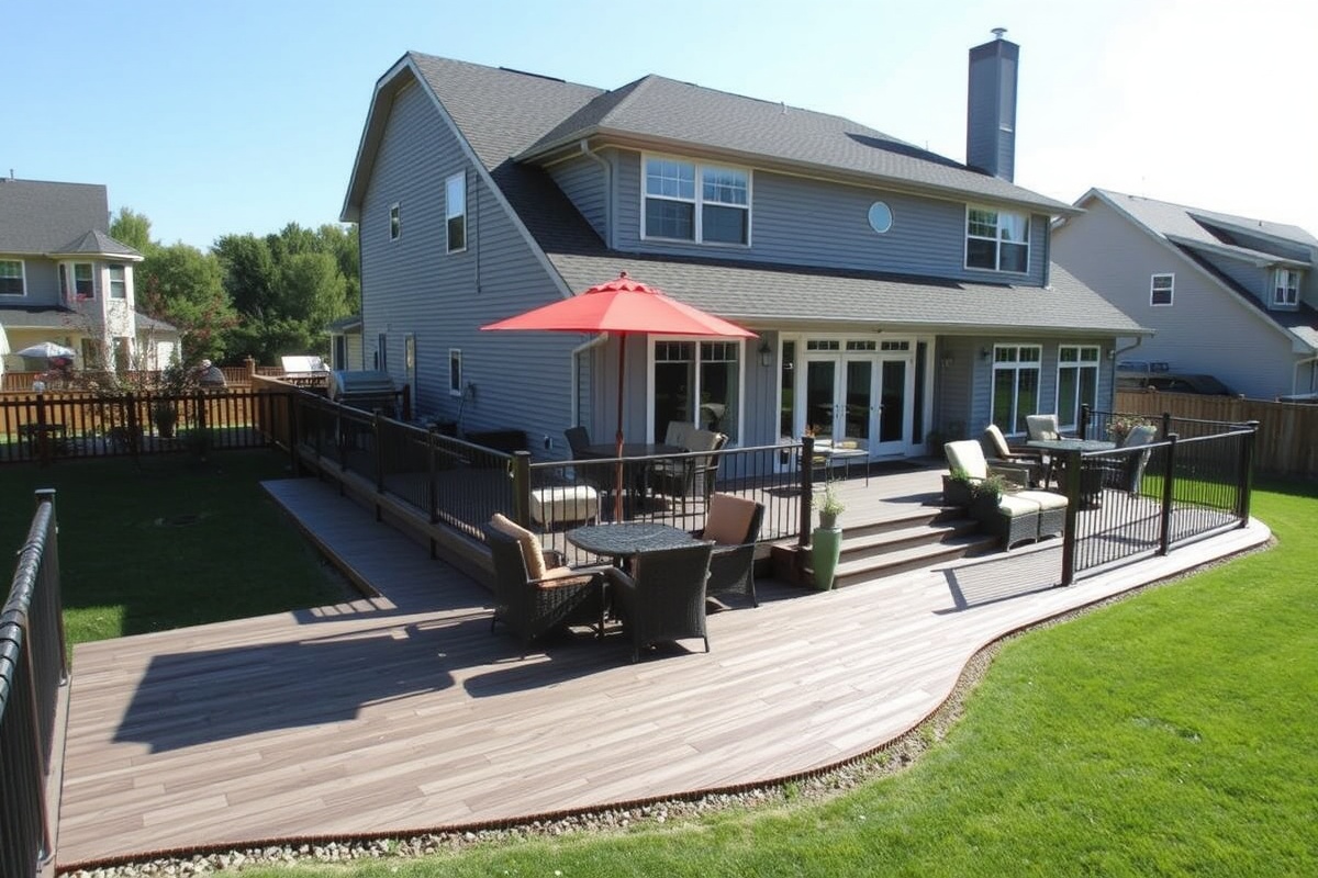 deck ideas with composite decking
