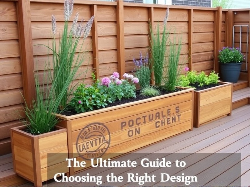 Decking Planters: The Ultimate Guide to Choosing the Right Design