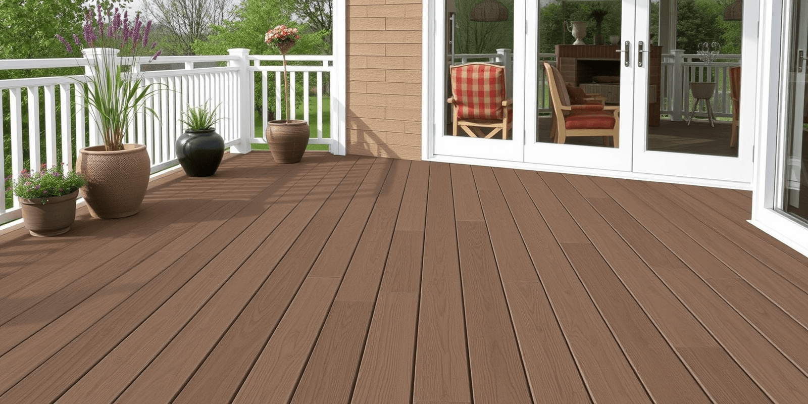 decking wpc 40x40 floor tiles