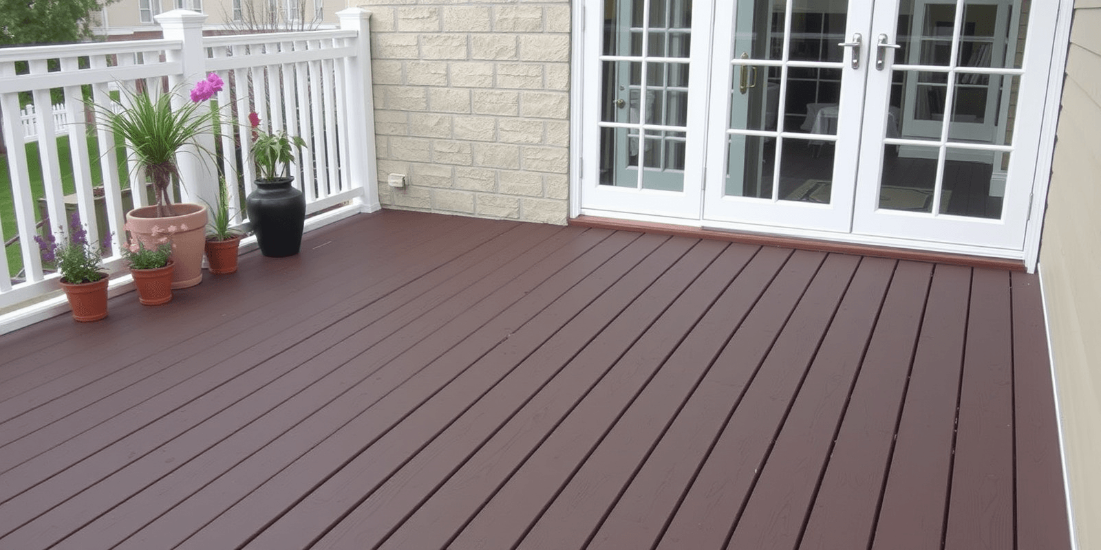 decorative wpc decking