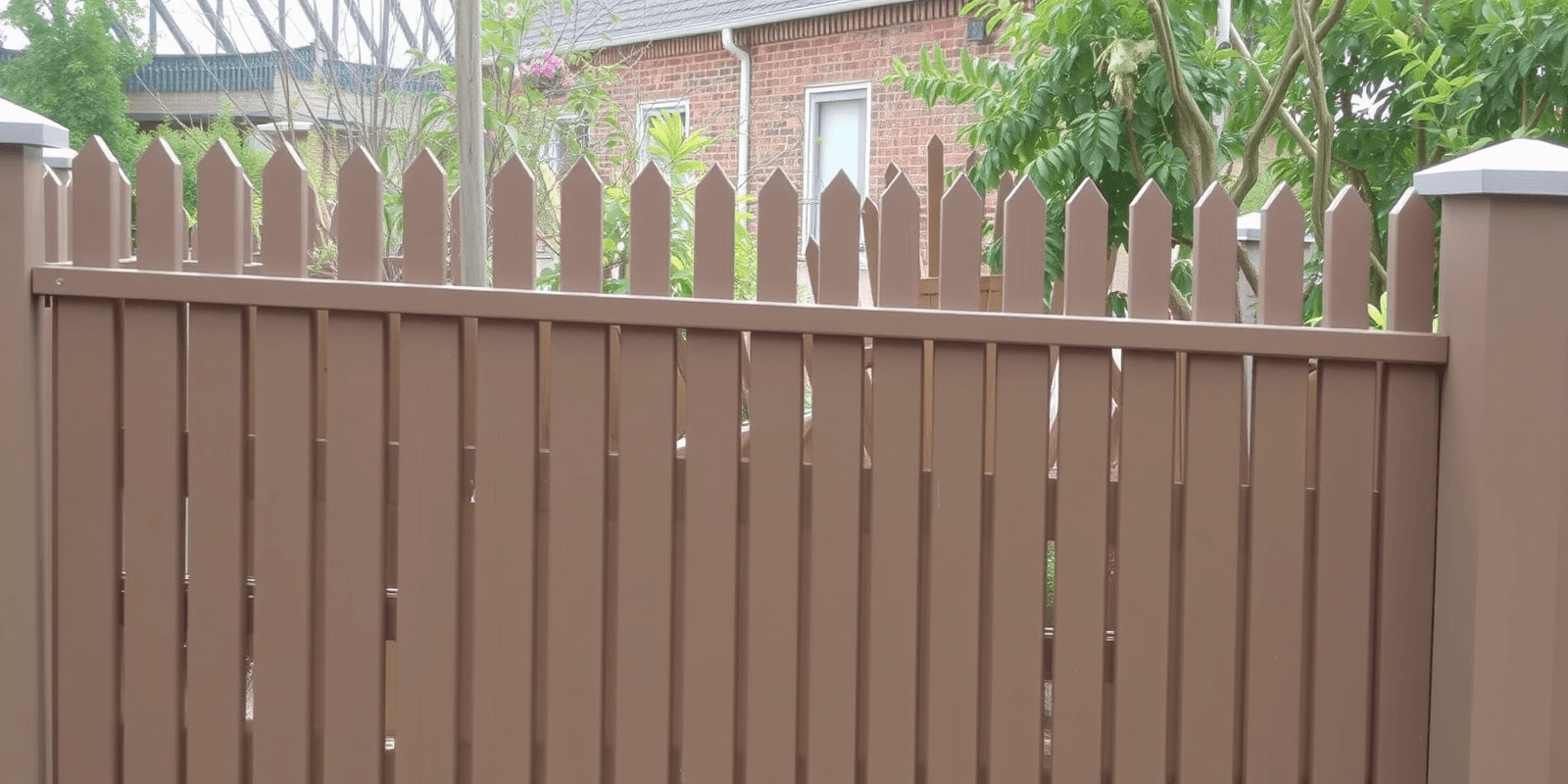decorative wpc fence panels