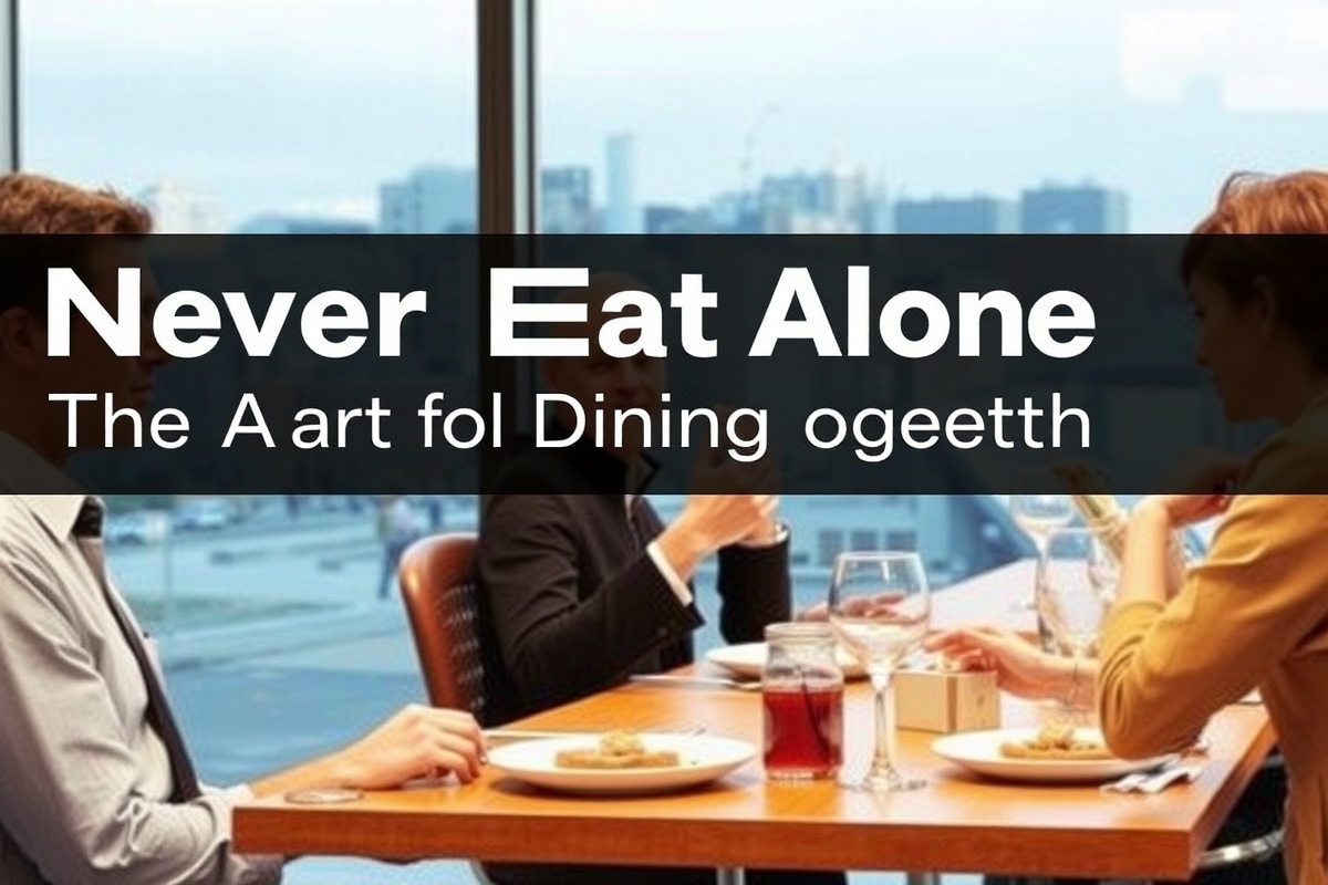 WPC 301 Never Eat Alone: The Art of Dining Together