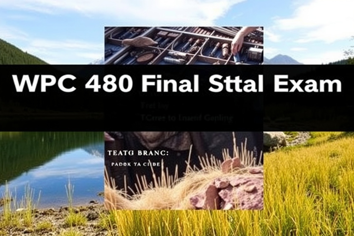 WPC 480 Final Exam Study Guide: A Comprehensive Review