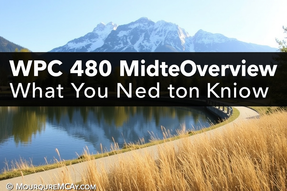 WPC 480 Midterm Overview: What You Need to Know